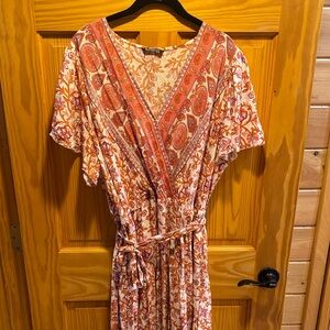 BloomChic Bohemian Paisley Maxi Dress
